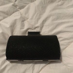 Black evening purse